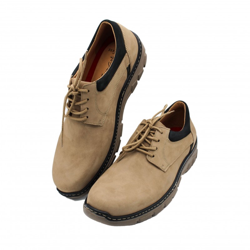 Zerimar Shoes Zapatos De Piel 2 Colores Con Cordones Modelo BIONIO