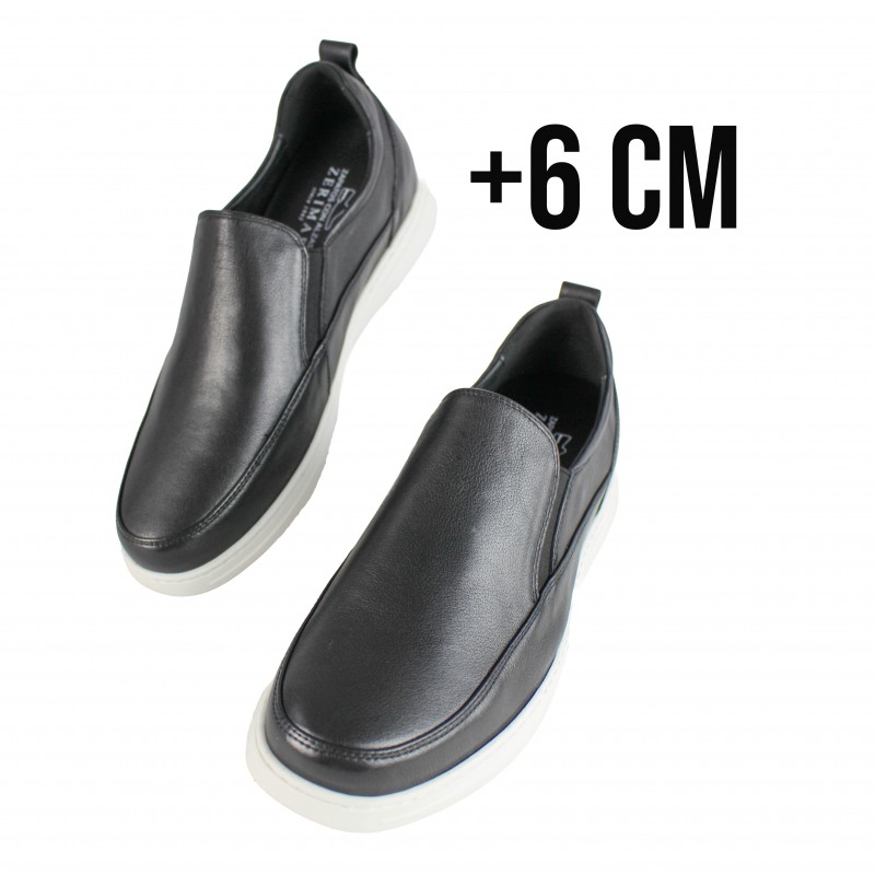 Zerimar Shoes Zapatos De Piel Con Alzas Interiores +6 Cm Modelo TOMMO