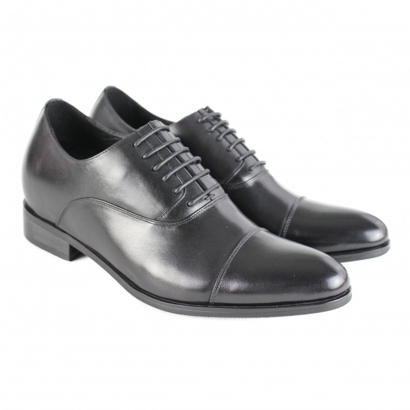 Zerimar Shoes Zapatos De Piel Con Alzas Interiores + 7 Cm Modelo CONNOR