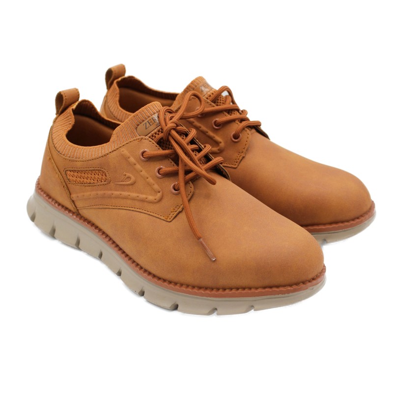 Zerimar Shoes Zapatos De Piel Con Cierre De Cordones Modelo MIC