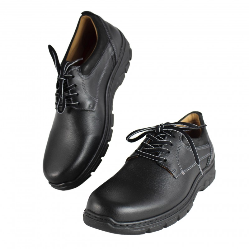Zerimar Shoes Zapatos De Piel Con Cordones Modelo JR
