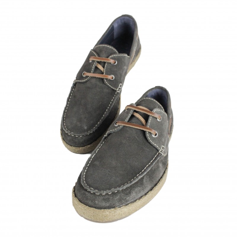 Zerimar Shoes Zapatos De Piel Serraje Con Cordones Modelo CALIFORNIA