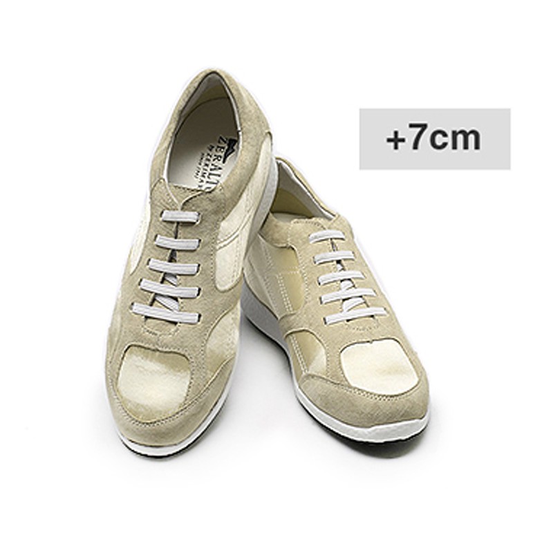 Zerimar Shoes Zapatos Tipo Deportivo De Mujer Con Alzas De 7 Cm