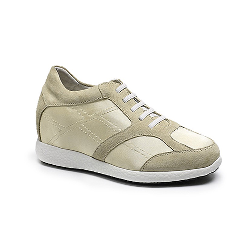 Zerimar Shoes Zapatos Tipo Deportivo De Mujer Con Alzas De 7 Cm