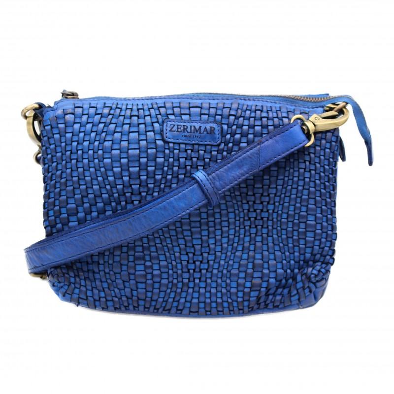 Zerimar Shoes Bolso De Piel Trenzado 25x19x10 Cm