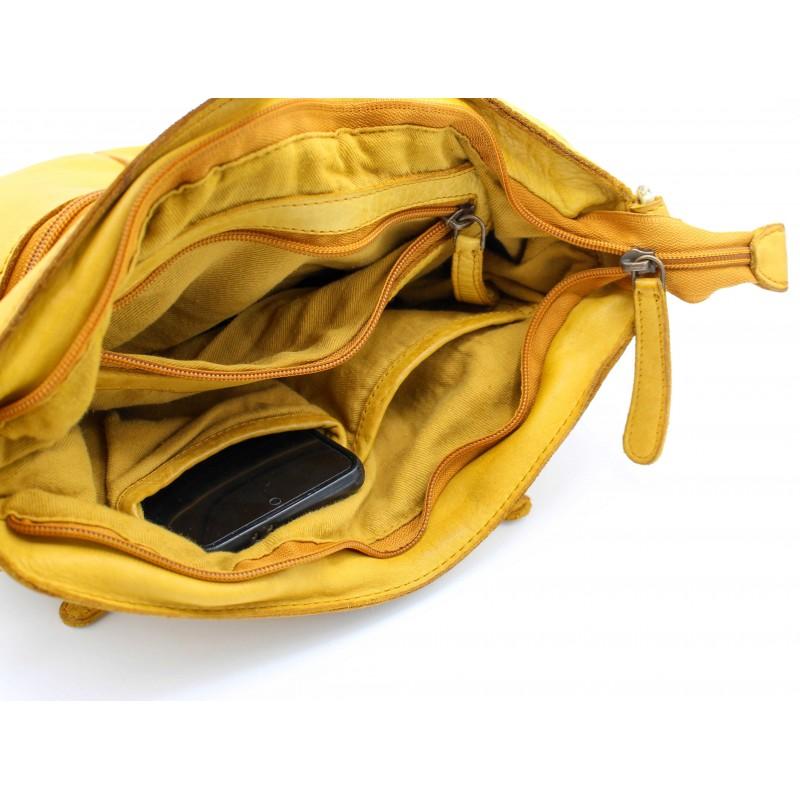 Zerimar Shoes Bolso De Piel Trenzado 26x30x10 Cm