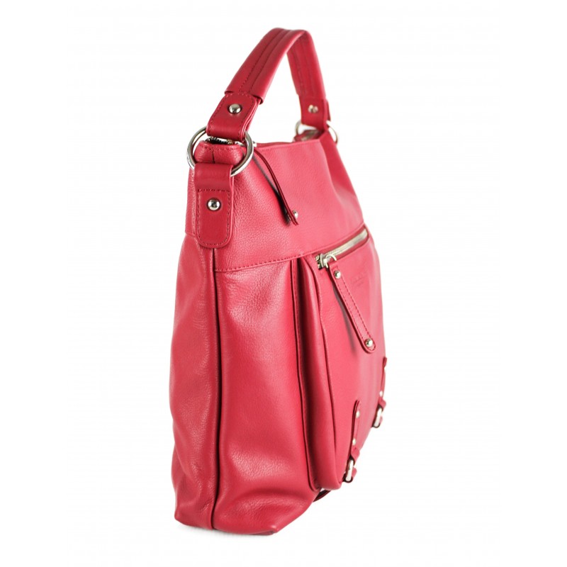Zerimar Shoes Bolso HOBO De Piel 35x10x31 Cm
