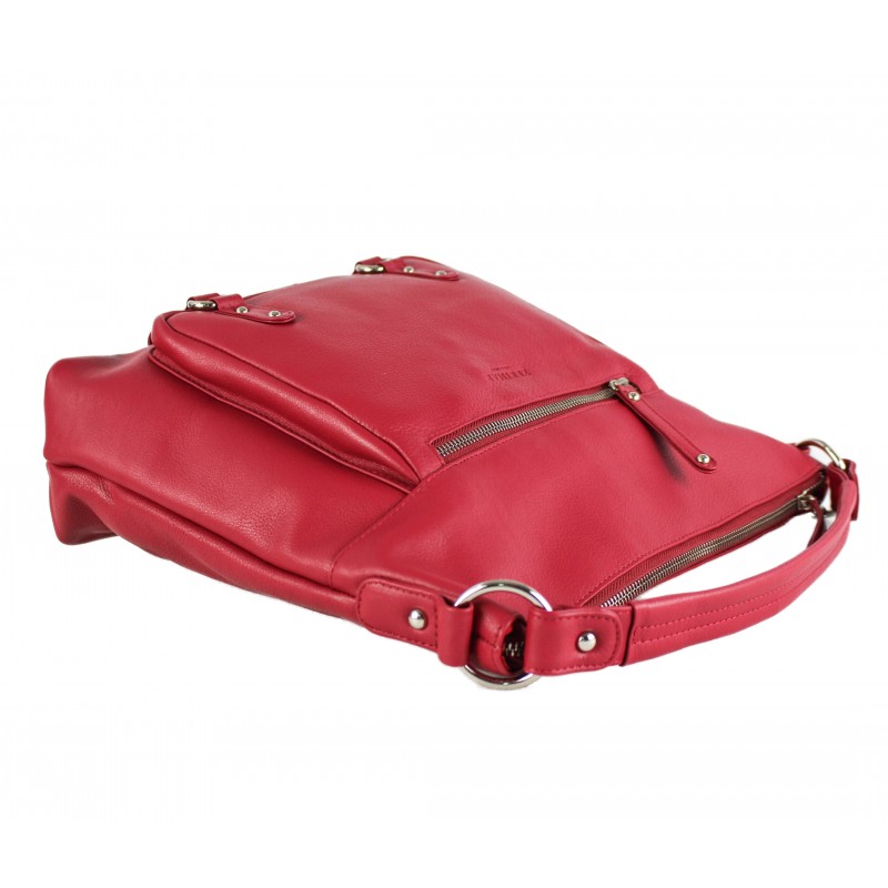 Zerimar Shoes Bolso HOBO De Piel 35x10x31 Cm