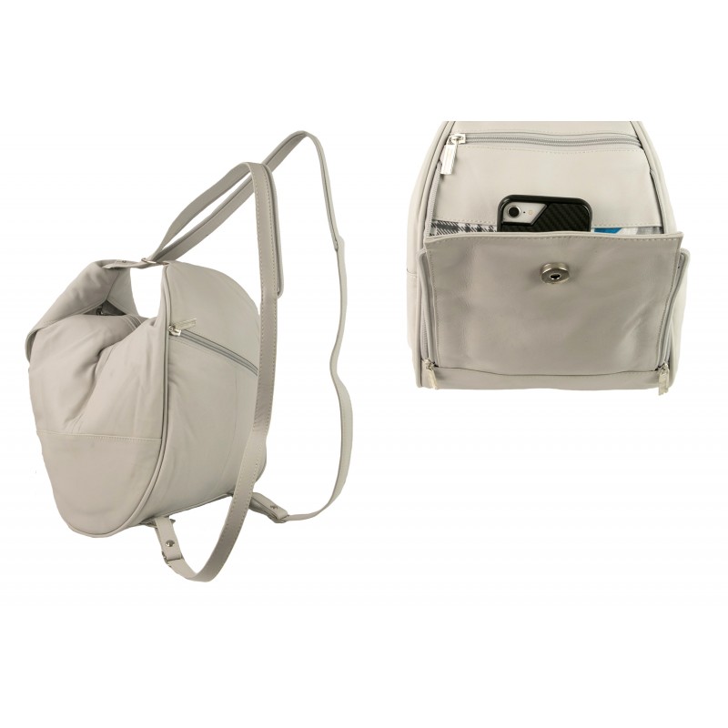 Zerimar Shoes Bolso Y Mochila De Piel 2 En 1