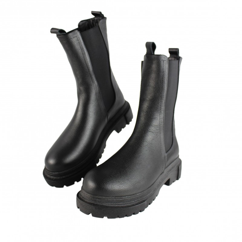 Zerimar Shoes Botas Chelsea De Piel Con Elástico