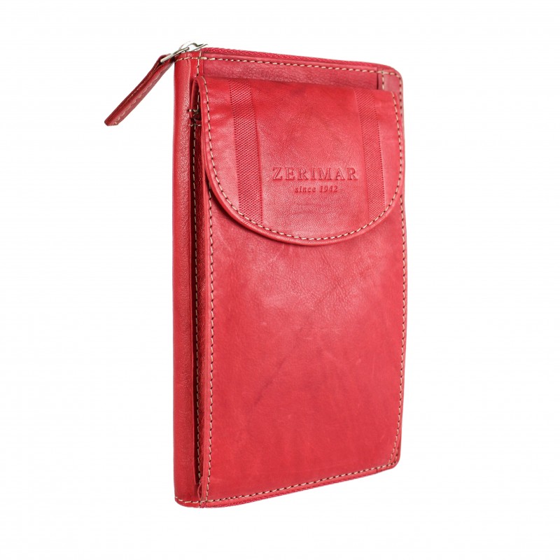 zerimar shoes Cartera bandolera de piel 20x11x4 cm