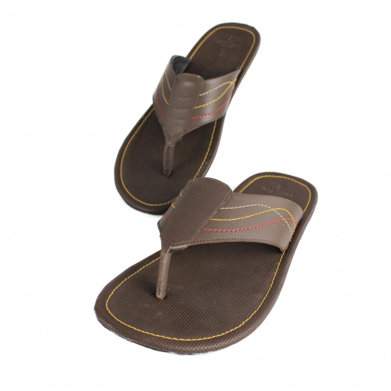 Zerimar Shoes Chanclas De Piel Modelo AQUINO