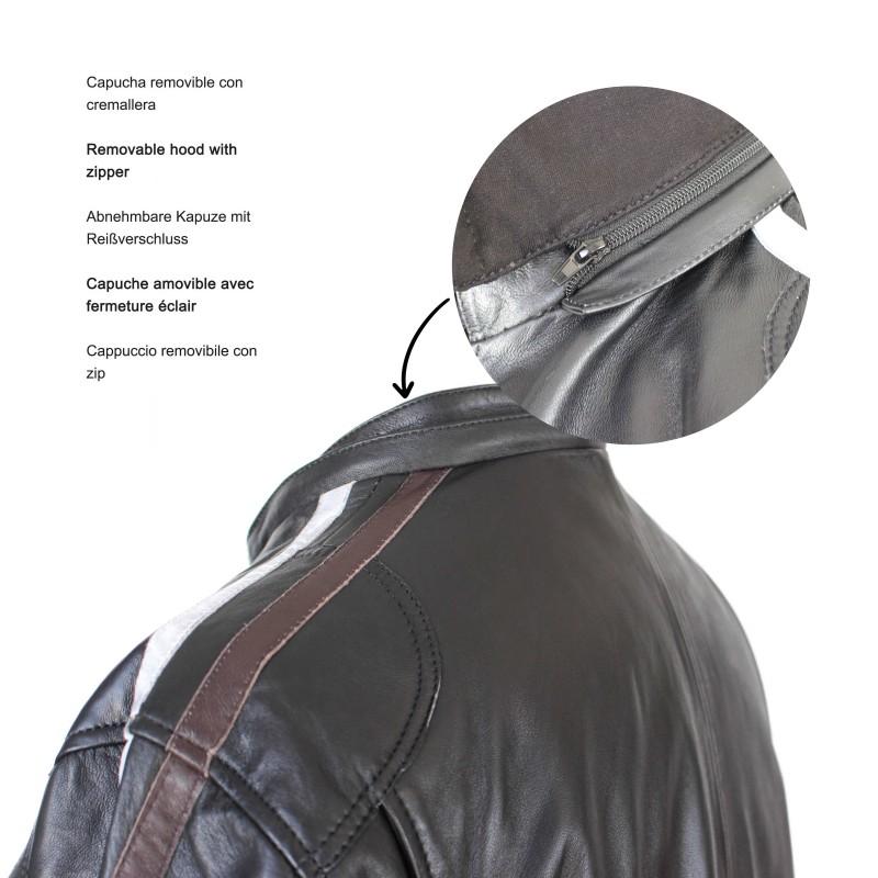 Zerimar Shoes Chaqueta De Piel WOBALL1