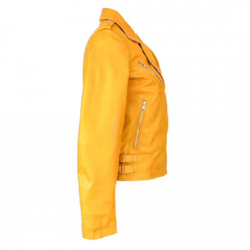 Zerimar Shoes Chaqueta Heavy De Piel Modelo SYKO