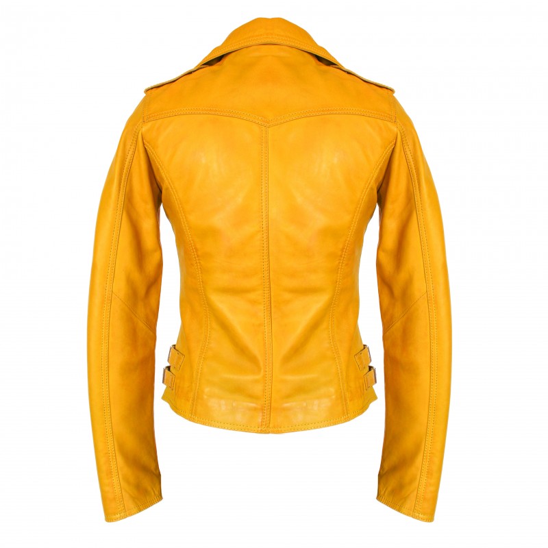 Zerimar Shoes Chaqueta Heavy De Piel Modelo SYKO