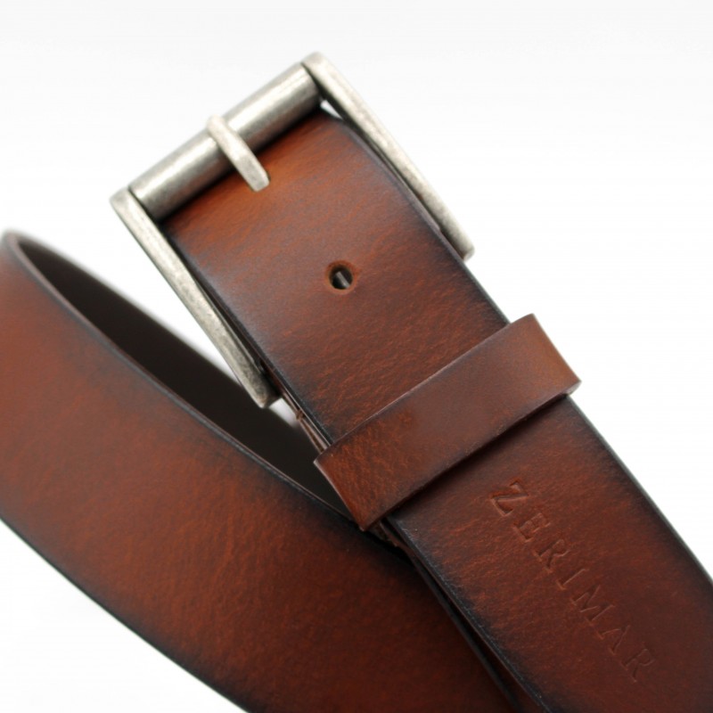 Zerimar Shoes Cinturón De Piel 39 Mm Modelo CRUM