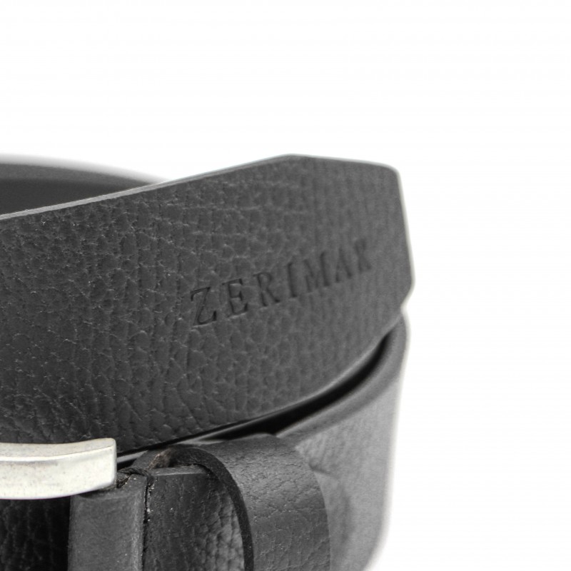 Zerimar Shoes Cinturón De Piel 39 Mm Modelo GRABEI