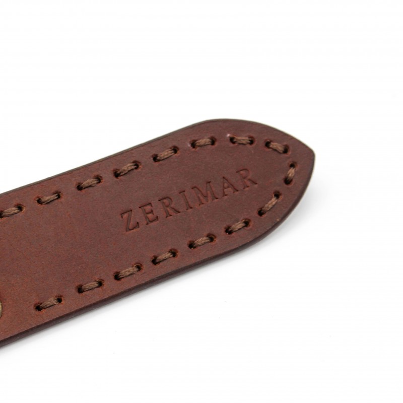 Zerimar Shoes Cinturón De Piel 39 Mm Modelo VOLVIO