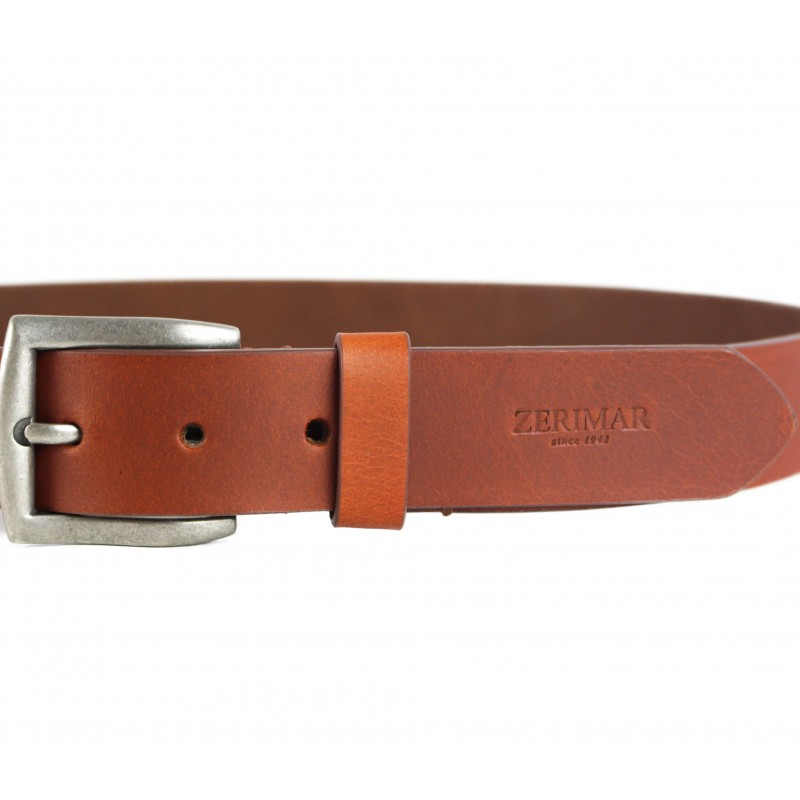Zerimar Shoes Cinturón De Piel Modelo WHOORST