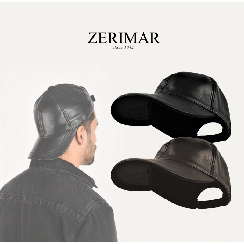 Zerimar Shoes Gorra De Cuero De Invierno