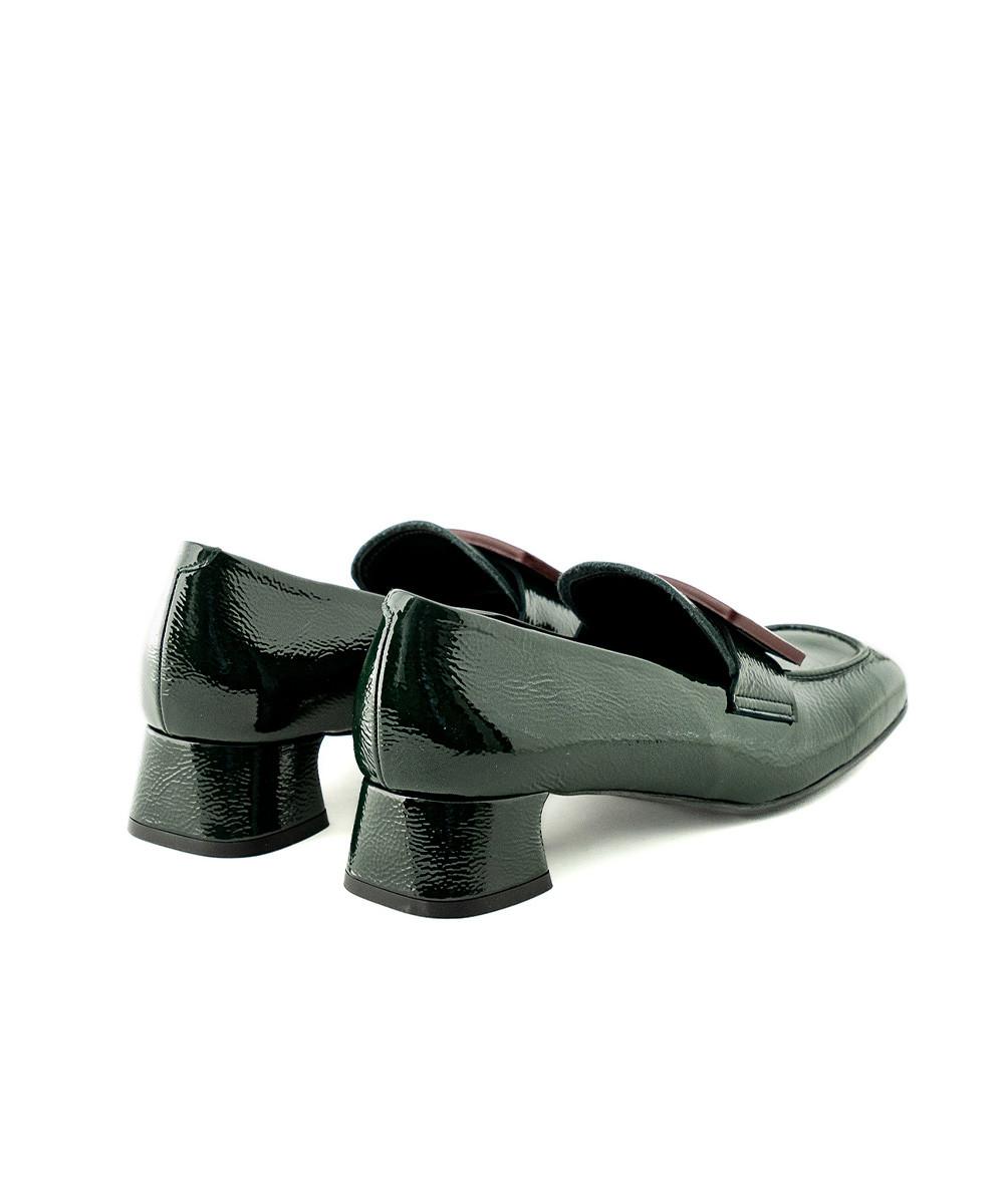 Zinda Mocasín De Piel Verde