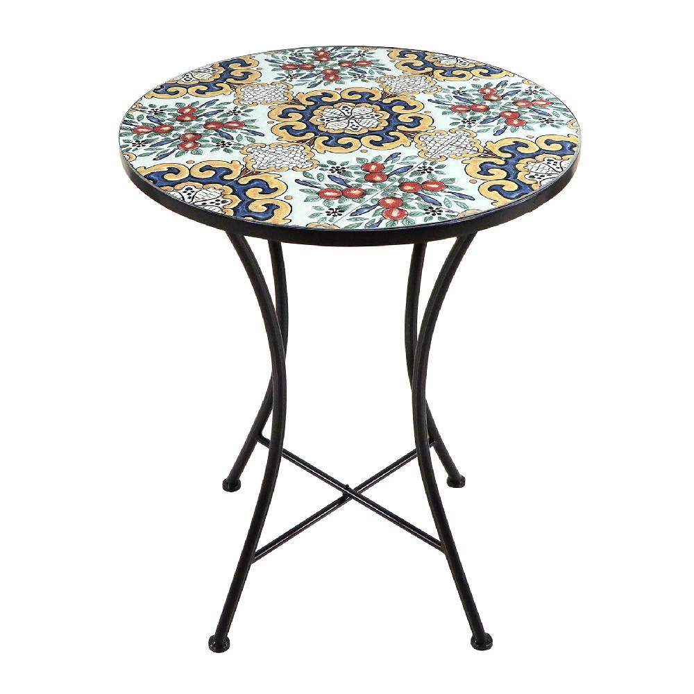 AXI Amélie Mesa Y Sillas Terraza 2 Sillas 1 Mesa Conjunto Mesa Y Sillas Jardín Mosaico Auténtico - Conjunto Mesa Y Sillas Terraza Mesa Y Sillas