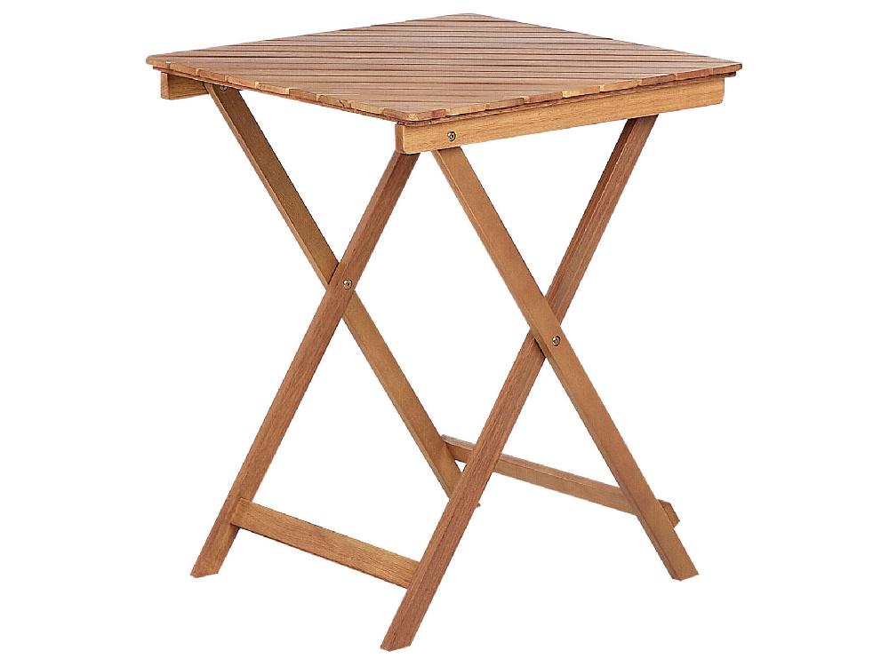 Beliani Conjunto De Balcón ARDORE Madera Marrón