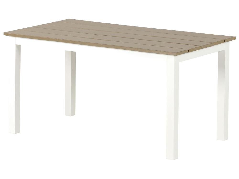 Beliani Conjunto Esquinero De Jardín 5 Plazas MESSINA Izquierda Metal Verde