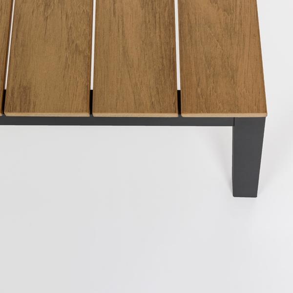 Bizzotto Salotto Salotto Angolare Elias Antracita 662178 Mobiliario De Jardín