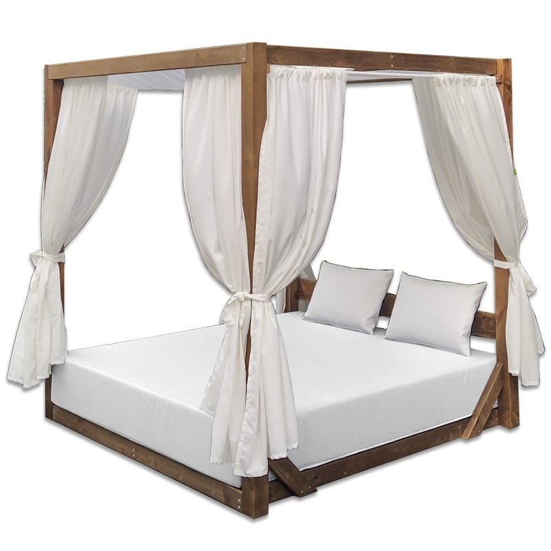 Cama Balinesa Madera Lounge