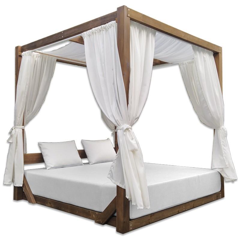 Cama Balinesa Madera Lounge
