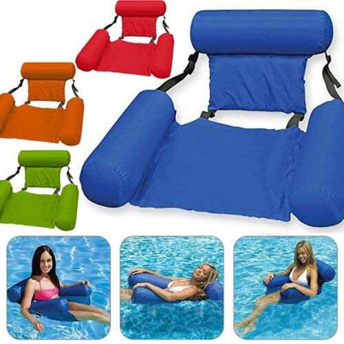 CAMA MAR FLOTANTE HINCHABLE PARA RELAJACIÓN SILLÓN SILLON CONFORT PISCINA