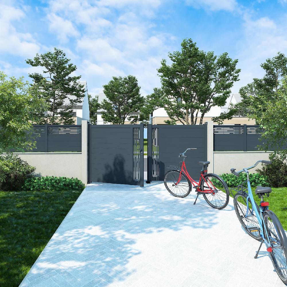 Cancela Aluminio 155.8x299cm