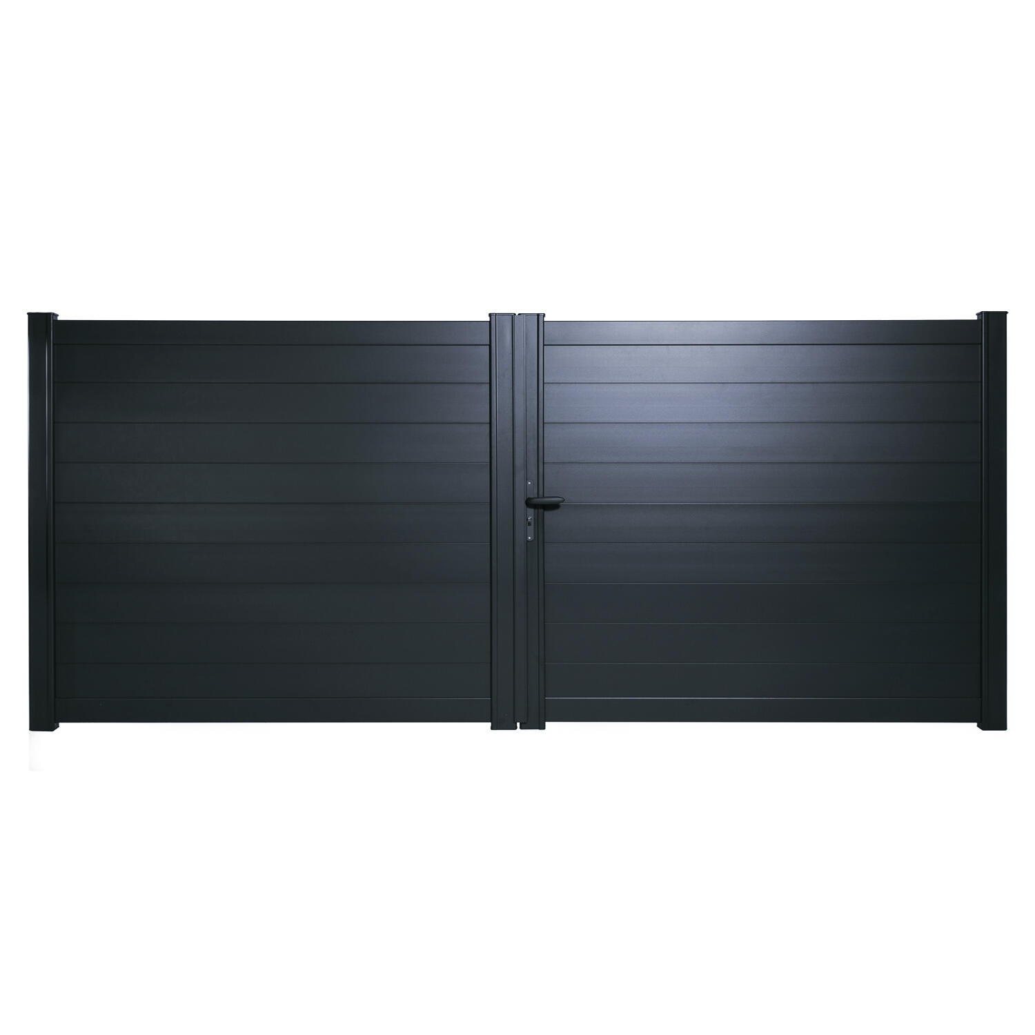 Cancela Aluminio 155.8x349cm