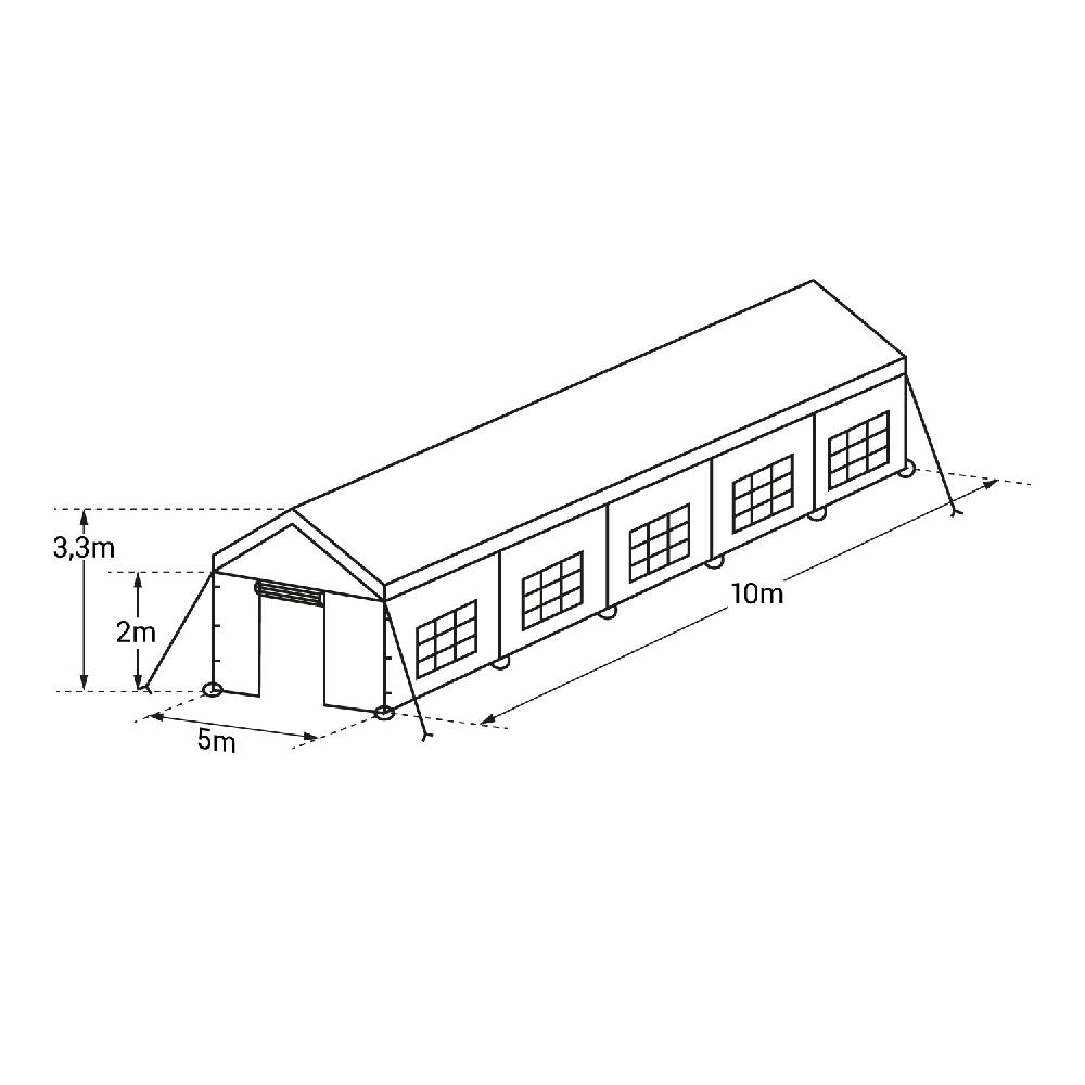 Carpa De Recepción 5 × 10m ZONDA