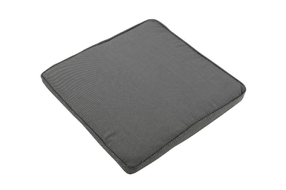 Cojín De Base/silla Exterior Reciclado Antracita 50x50 Cm