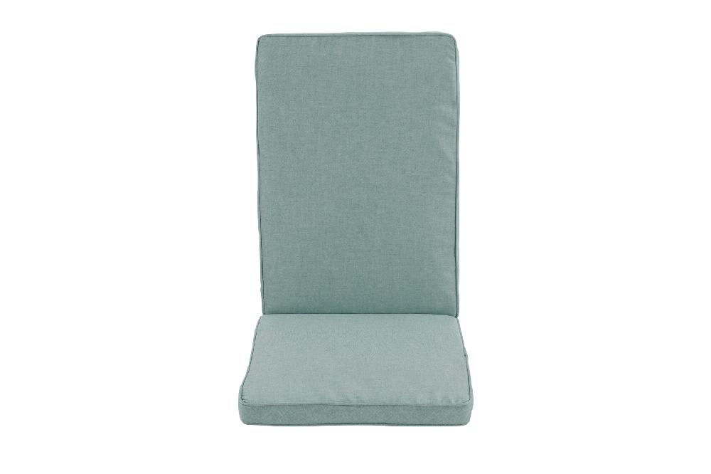 Cojín De Silla Alta De Exterior Reciclado Verde 120x49 Cm