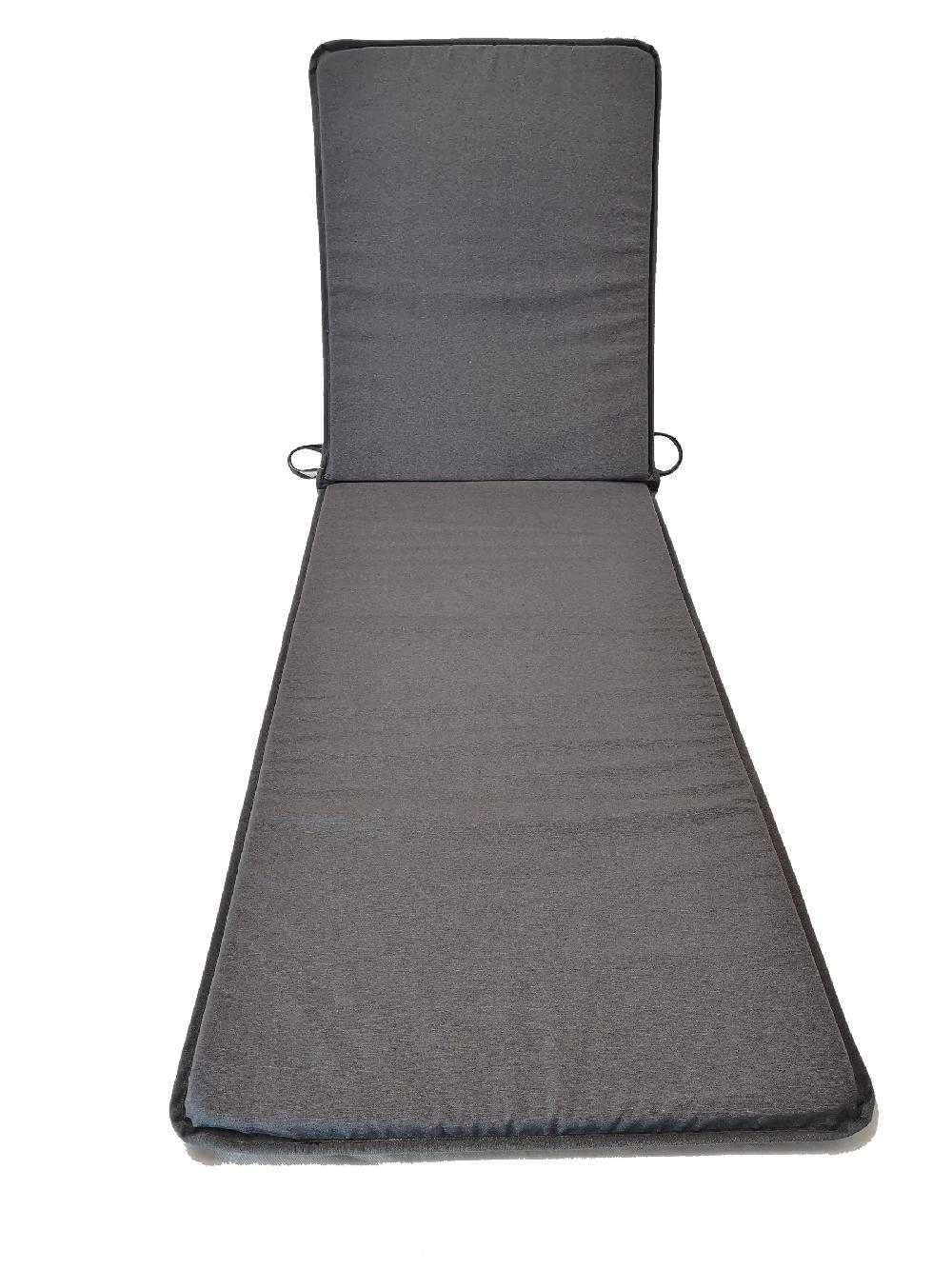 Cojín De Tumbona NATERIAL Gris 55x190 Cm