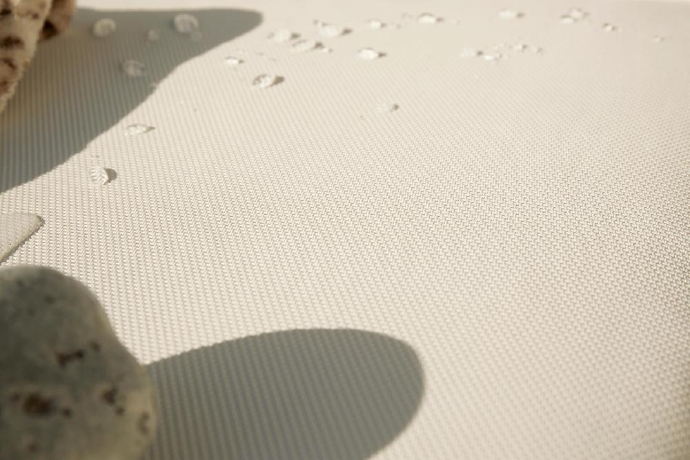 Cojín De Tumbona Techout De Textileno Blanco 180x63 Cm