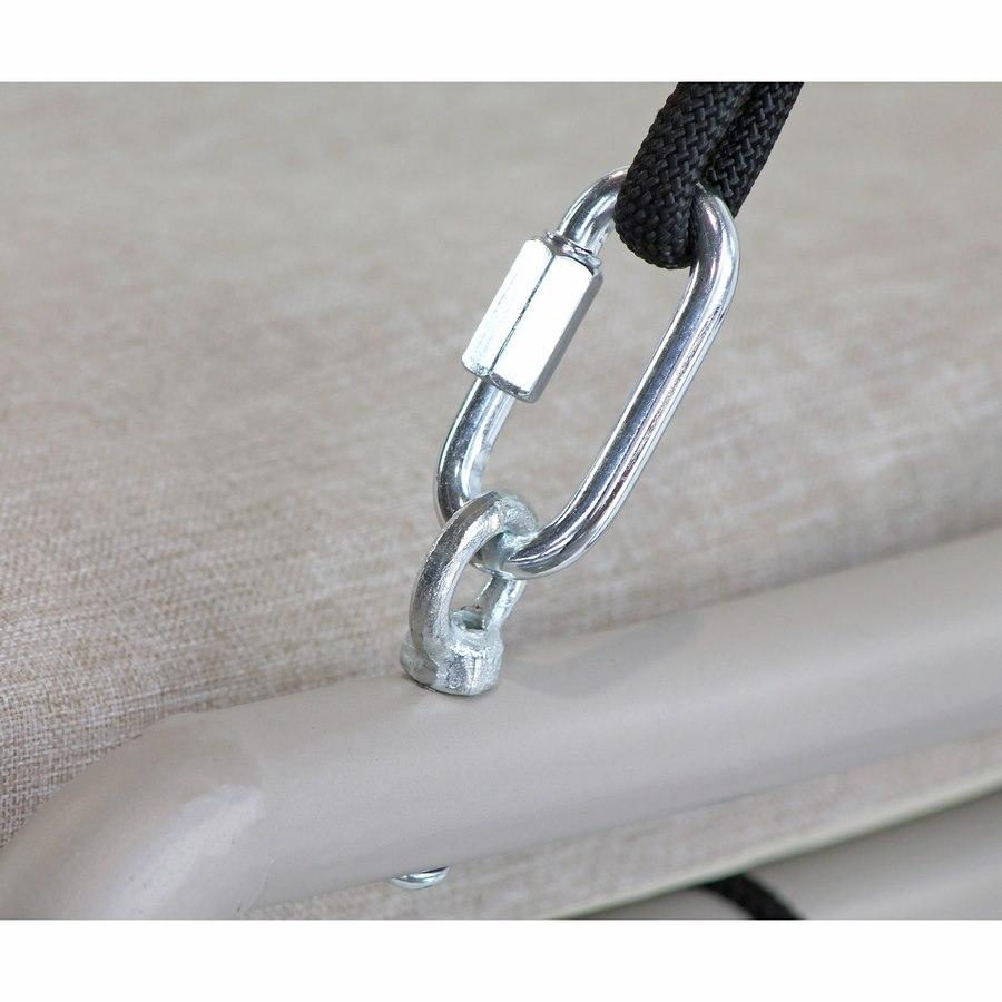 Columpio De Jardín Con Cama Tapizada Regan Taupe