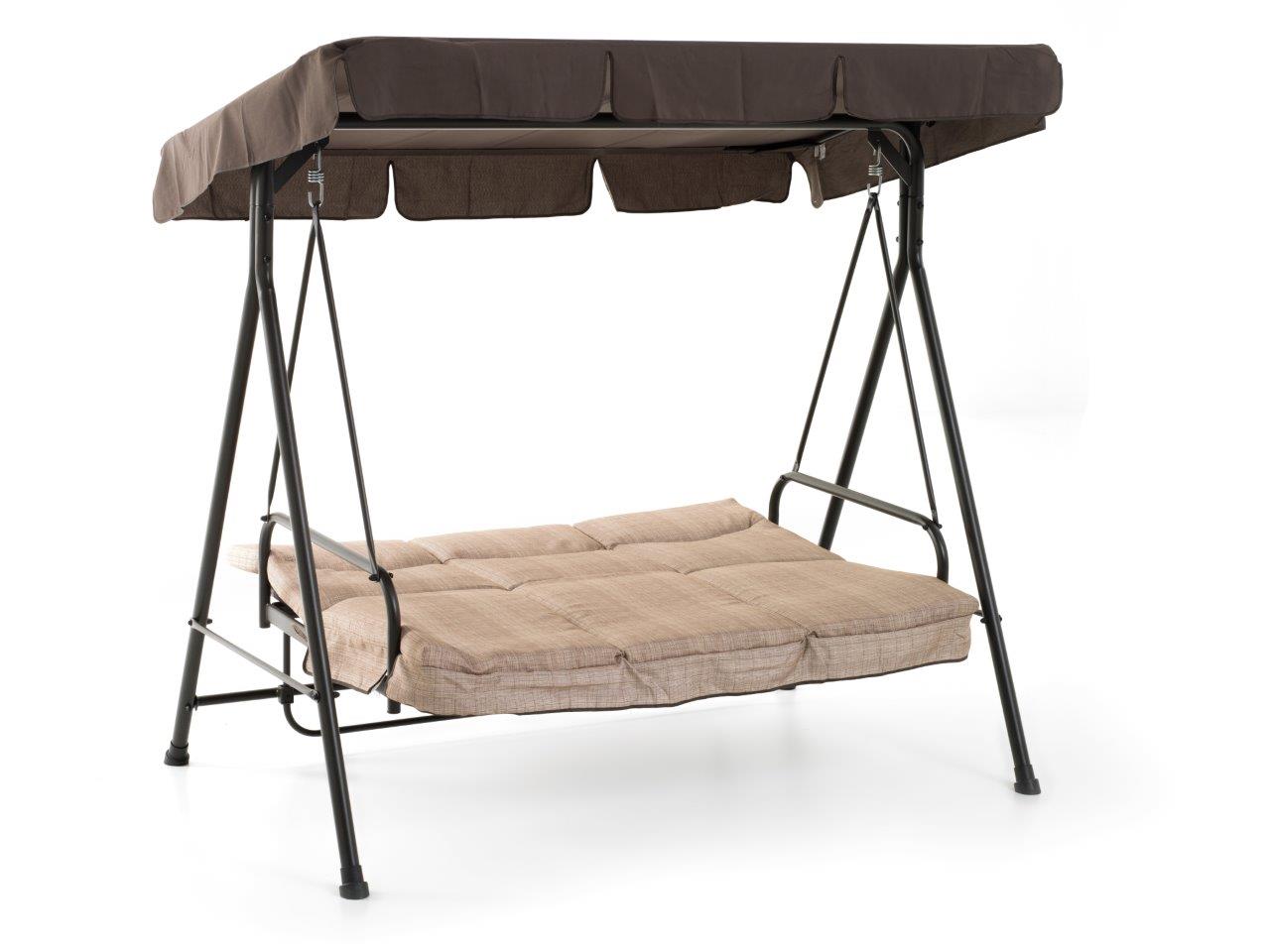 Columpio Exterior 3 Plazas Modelo GRAN MADAGASCAR