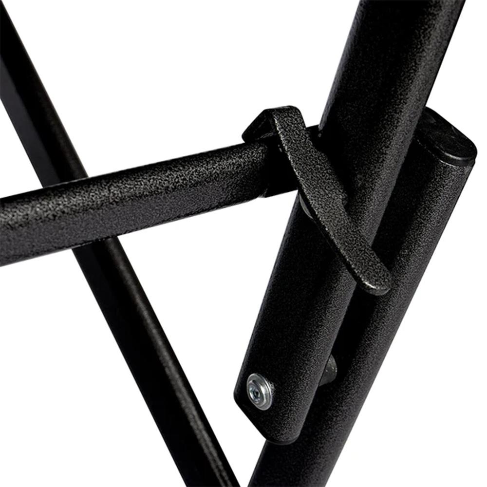 Conjunto De Comedor Plegable De Acero Imitación Madera Para Jardín "Metalwood"