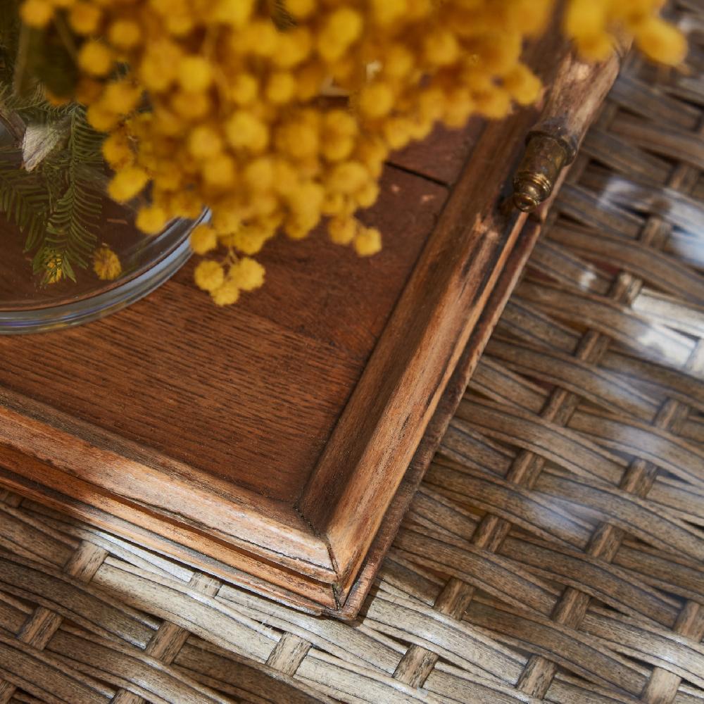 Conjunto De Jardín 2 Sofás De 2 Plazas + 2 Butacas + 1 Mesa Baja 140x80x46cm Ratán Sintético Y Aluminio - Bolonia