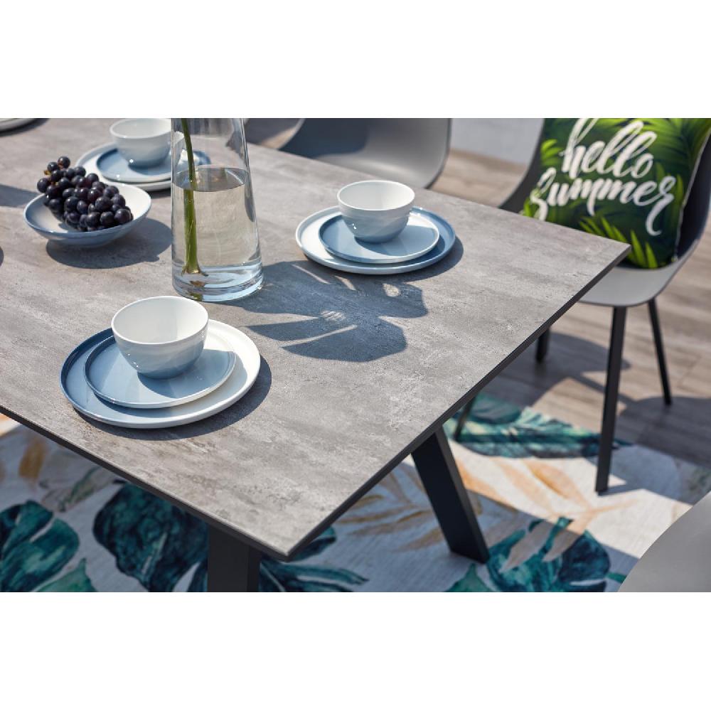 Conjunto De Jardín 8 Plazas De Aluminio TEMARA