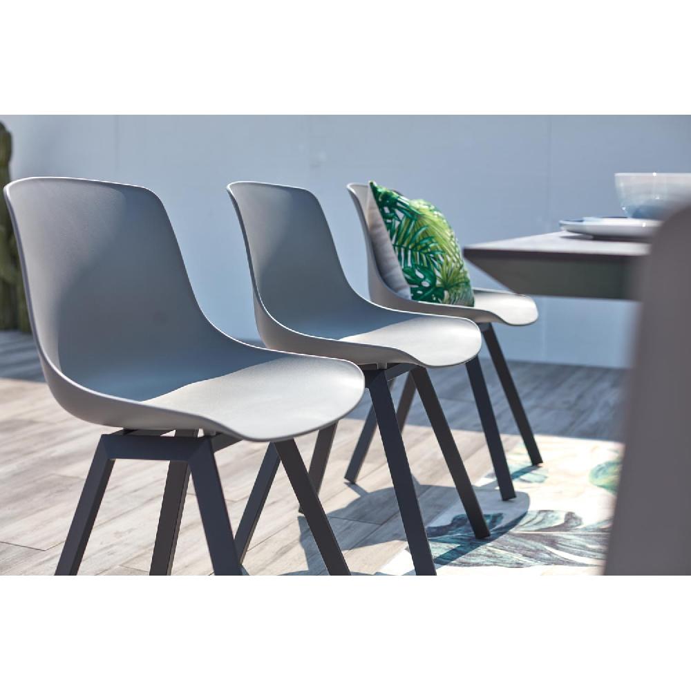 Conjunto De Jardín 8 Plazas De Aluminio TEMARA