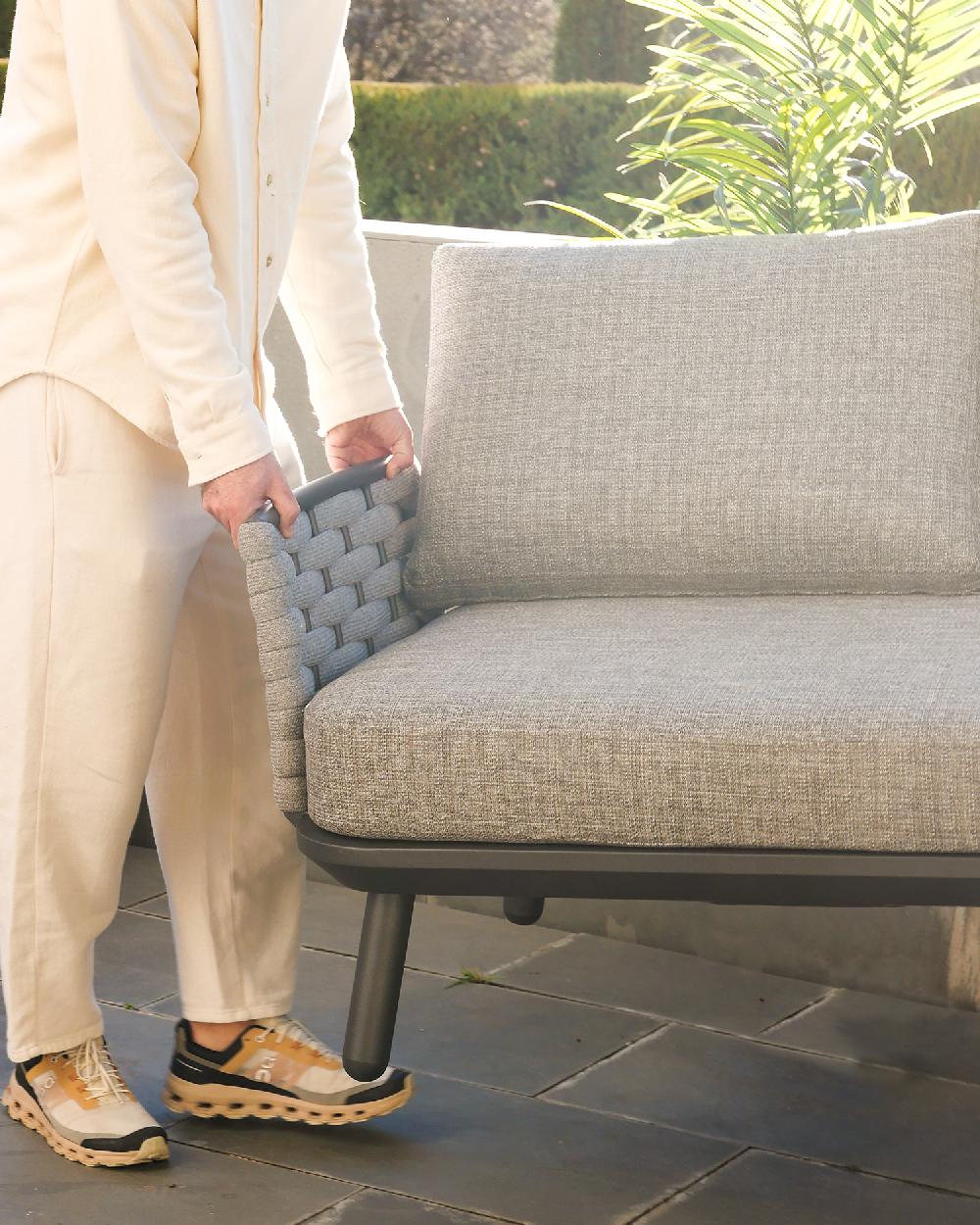 Conjunto De Jardín Antracita 5 Plazas - Matilda