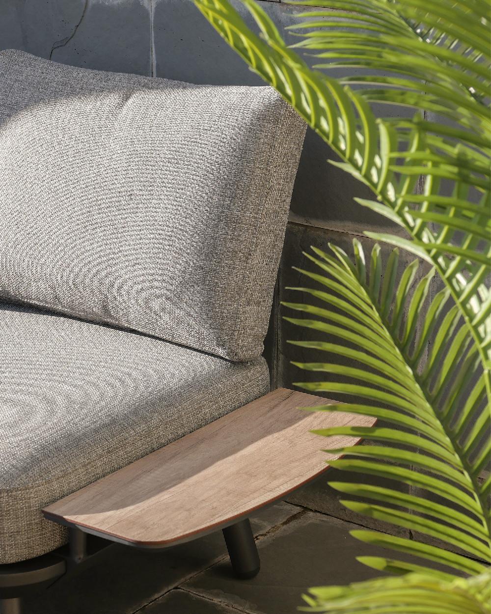 Conjunto De Jardín Antracita 7 Plazas - Matilda