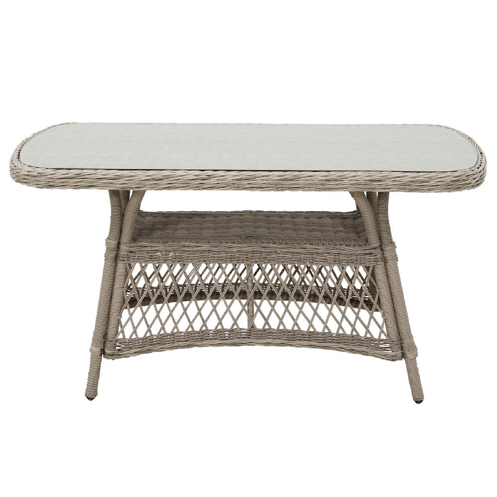 Conjunto De Jardín De Aluminio Para 5 Comensales