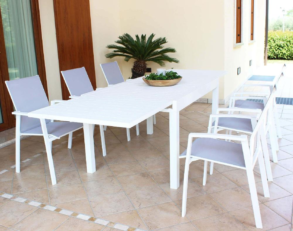 CONJUNTO DE JARDÍN 'FUNNY' SOMBRILLA CON MESA + 4 SILLAS - EXTERIOR