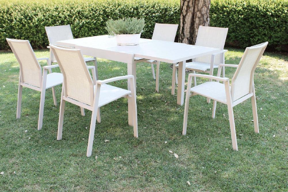 CONJUNTO DE JARDÍN 'FUNNY' SOMBRILLA CON MESA + 4 SILLAS - EXTERIOR